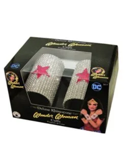 2 Deluxe Wonder Woman™ Strass Armbanden