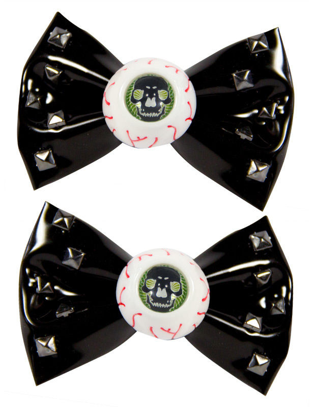 2 Gothic Haarstrikjes 3 2 Gothic Haarstrikjes