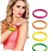 4 Fluo Armbanden -Cosplay Kostuums Winkel 4 fluo armbanden