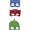6 Kartonnen PJ Masks™ Maskers