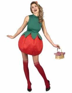 Aardbei Kostuum Voor Vrouwen