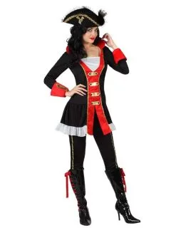 Admiraal Piraat Kostuum Voor Vrouwen