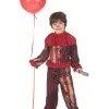 Angstaanjagend Clownkostuum Rood Jongen