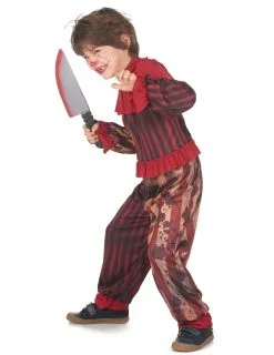 Angstaanjagend Clownkostuum Rood Jongen -Cosplay Kostuums Winkel angstaanjagend clownkostuum rood jongen 3