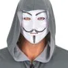 Anoniem Masker Voor Volwassenen -Cosplay Kostuums Winkel anoniem masker voor volwassenen