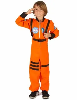 Oranje Astronaut Kostuum Voor Jongens