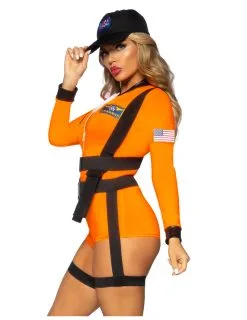 Astronauten Kostuum Met Sexy Korte Jumpsuit Voor Vrouwen -Cosplay Kostuums Winkel astronauten kostuum met sexy korte jumpsuit voor vrouwen 4
