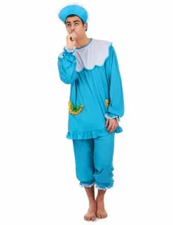 Blauw Baby Kostuum Voor Mannen