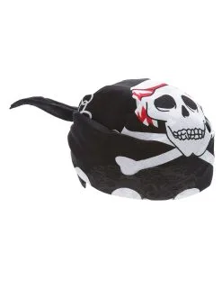 Bandana Met Doodshoofd En Ketting Voor Volwassenen