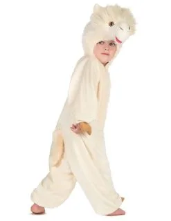 Beige Lama Kostuum Voor Kinderen 11 Beige Lama Kostuum Voor Kinderen -Cosplay Kostuums Winkel beige lama kostuum voor kinderen 3