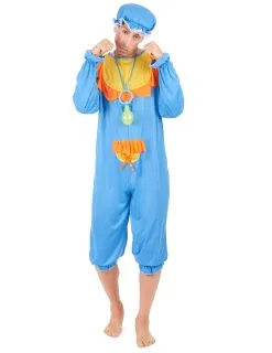 Blauwe Baby Kostuum Voor Mannen