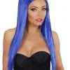 Blauwe Glamour Pruik Voor Vrouwen -Cosplay Kostuums Winkel blauwe glamour pruik voor vrouwen
