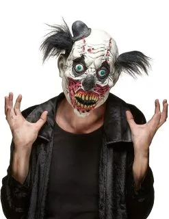Bloederig Zombie Clown Masker Voor Volwassenen