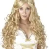 Blonde Godin Pruik Voor Vrouwen -Cosplay Kostuums Winkel blonde godin pruik voor vrouwen