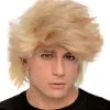 Blonde Pruik Met Wilde Haren Voor Mannen -Cosplay Kostuums Winkel blonde pruik met wilde haren voor mannen