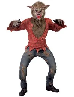 Boze Wolf Kostuum Voor Volwassenen