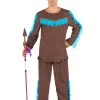 Bruin Indianen Kostuum Voor Mannen -Cosplay Kostuums Winkel bruin indianen kostuum voor mannen