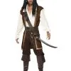 Bruin Piraten Kostuum Voor Mannen