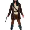 Bruin Zeerover Piratenkostuum Voor Mannen -Cosplay Kostuums Winkel bruin zeerover piratenkostuum voor mannen