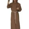 Bruine Monnik Kostuum Voor Mannen