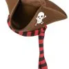 Bruine Piratenhoed Voor Volwassenen -Cosplay Kostuums Winkel bruine piratenhoed voor volwassenen
