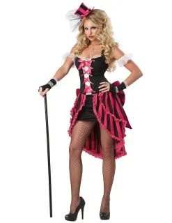 Cancan Danseres Kostuum Voor Vrouwen