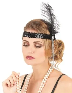 Charleston Haarband Voor Volwassenen -Cosplay Kostuums Winkel charleston haarband voor volwassenen 2