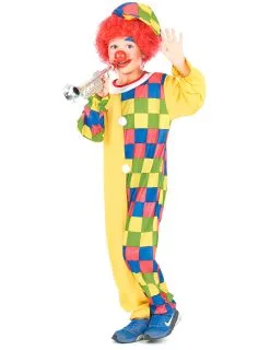 Veelkleurig Clown Kostuum Voor Kinderen 6 Veelkleurig Clown Kostuum Voor Kinderen -Cosplay Kostuums Winkel clown kostuum voor kinderen 2