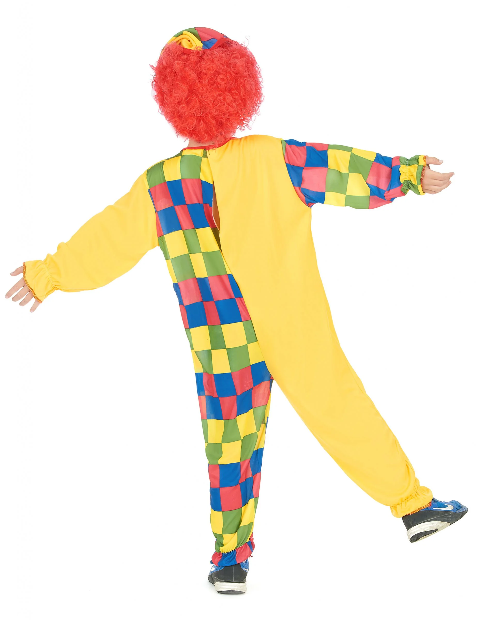 Veelkleurig Clown Kostuum Voor Kinderen 5 Veelkleurig Clown Kostuum Voor Kinderen - Afbeelding 3