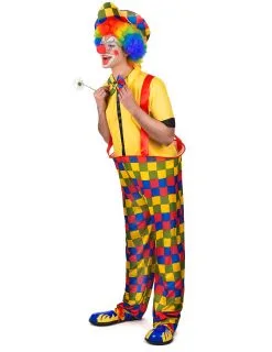 Wijde Clown Outfit Voor Mannen -Cosplay Kostuums Winkel clown kostuum voor mannen 2