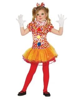 Clownskostuum Met Tutu Voor Meisjes