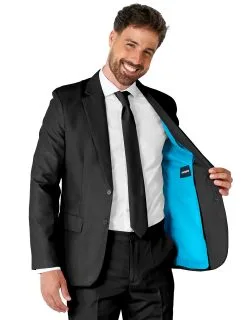 Mr. Solid Zwart Suitmeister™ Kostuum Voor Mannen -Cosplay Kostuums Winkel costume mr solid noir homme suitmeister 314628 3