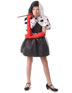 Cruella Kostuum Meisjes