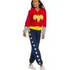 Wonder Woman™ Dames Jumpsuit -Cosplay Kostuums Winkel deguisement combinaison wonder woman femme 328491