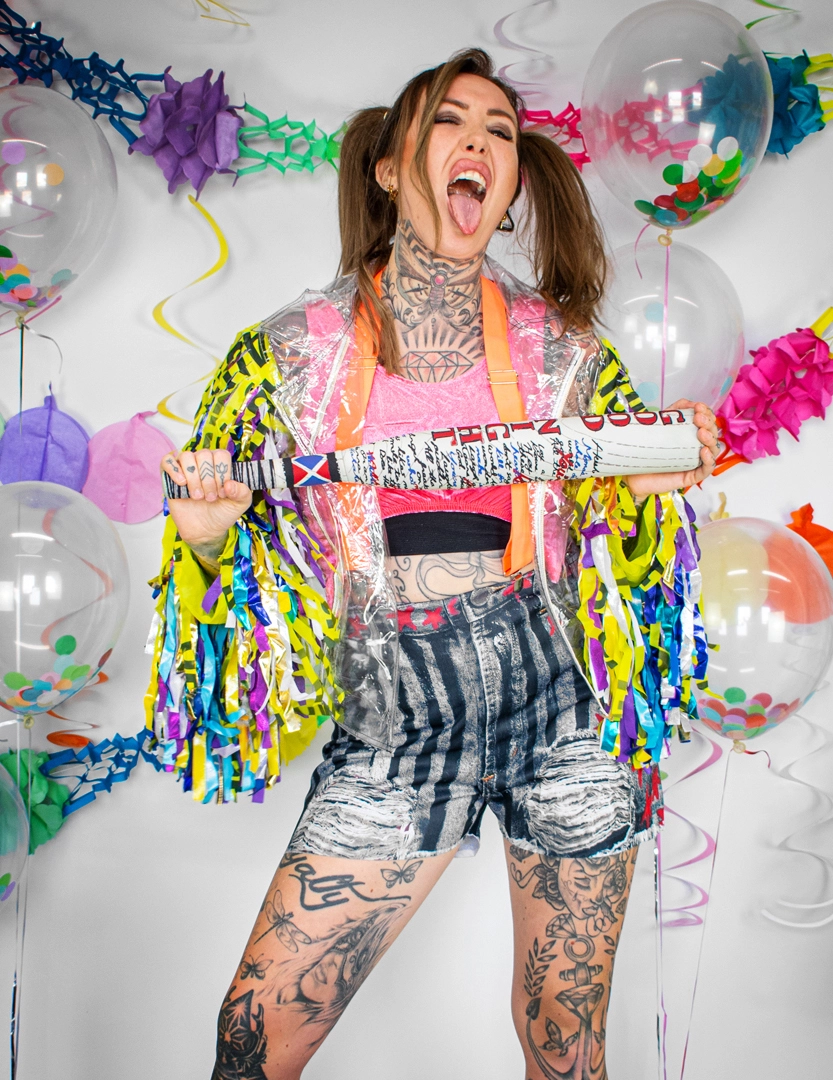 Harley Quinn Birds Of Prey™ Kostuum Voor Dames 5 Harley Quinn Birds Of Prey™ Kostuum Voor Dames - Afbeelding 3