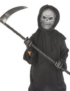Grim Reaper Kostuum Voor Kinderen -Cosplay Kostuums Winkel deguisement faucheur sinistre enfant halloween 230127 2