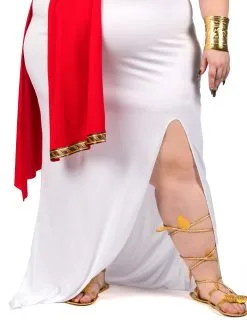 Romeinse Godin Kostuum Met Sleep Voor Dames - Plus Size -Cosplay Kostuums Winkel deguisement grande taille deesse romaine a drape femme 323926 5