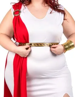 Romeinse Godin Kostuum Met Sleep Voor Dames - Plus Size -Cosplay Kostuums Winkel deguisement grande taille deesse romaine a drape femme 323926 6
