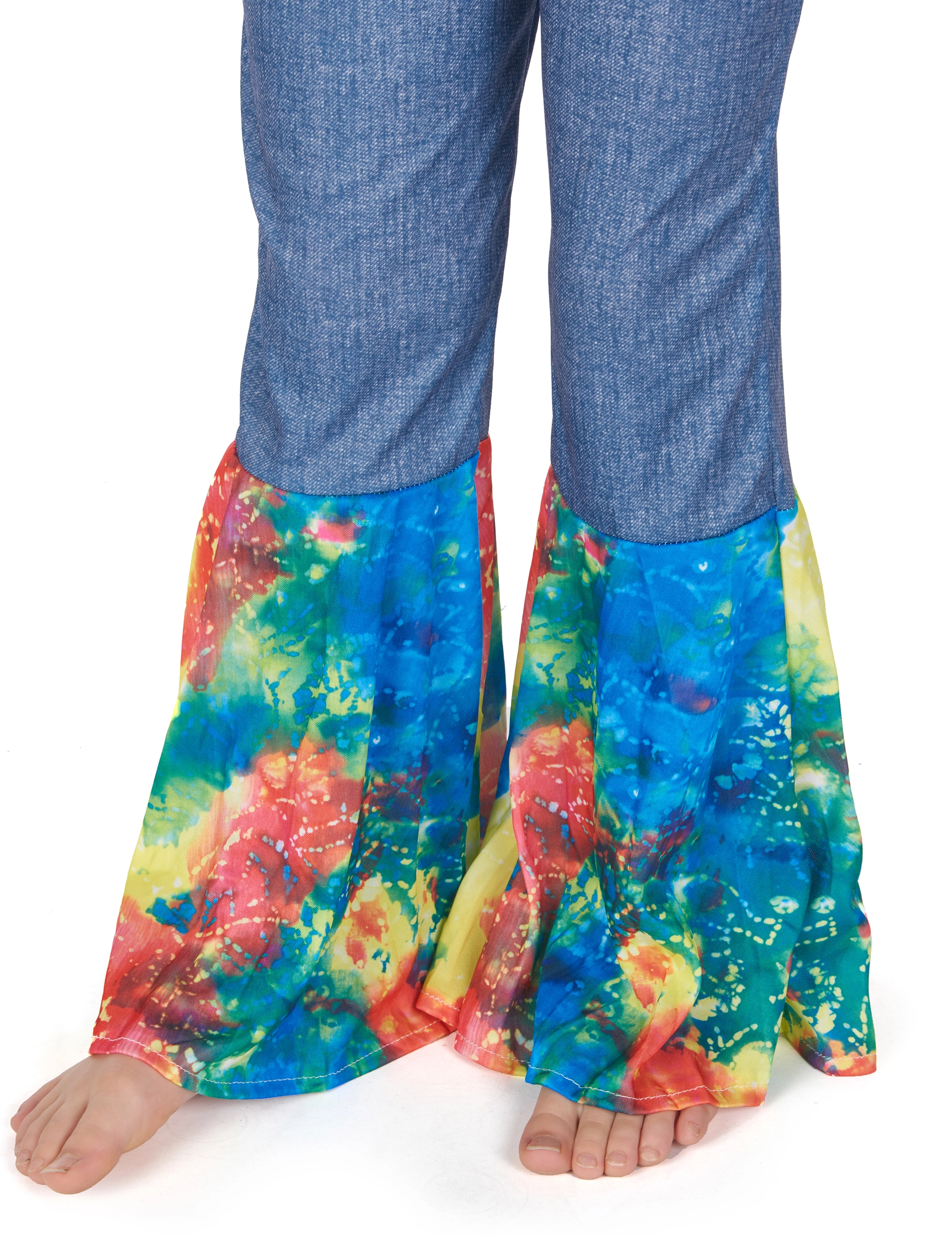 Kleurrijk Hippie Kostuum Voor Meisjes 11 Kleurrijk Hippie Kostuum Voor Meisjes - Afbeelding 9