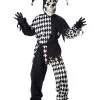 Zwart-wit Boos Jokerkostuum Voor Kinderen