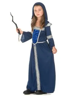 Tovenaarsvermomming In Donkerblauw Meisjes -Cosplay Kostuums Winkel deguisement magicienne bleu nuit fille 339583 4
