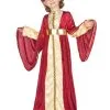 Rood Met Geel Middeleeuwse Kostuum Voor Meisjes -Cosplay Kostuums Winkel deguisement medievale reine fille 173923 1