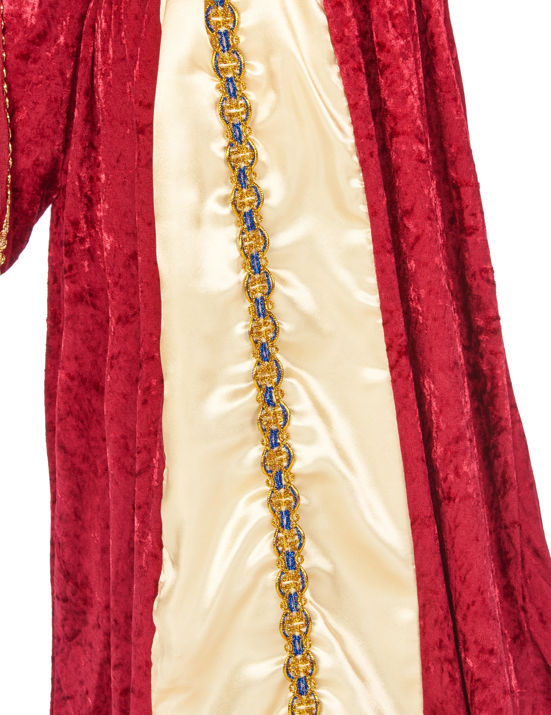 Rood Met Geel Middeleeuwse Kostuum Voor Meisjes 6 Rood Met Geel Middeleeuwse Kostuum Voor Meisjes - Afbeelding 4