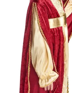 Rood Met Geel Middeleeuwse Kostuum Voor Meisjes 20 Rood Met Geel Middeleeuwse Kostuum Voor Meisjes -Cosplay Kostuums Winkel deguisement medievale reine fille 173923 8