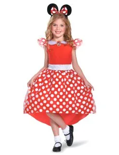 Klassiek Rood Kostuum Minnie™ Voor Meisjes