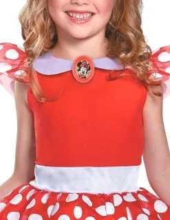 Klassiek Rood Kostuum Minnie™ Voor Meisjes -Cosplay Kostuums Winkel deguisement minnie mouse rouge classique fille 339958 2