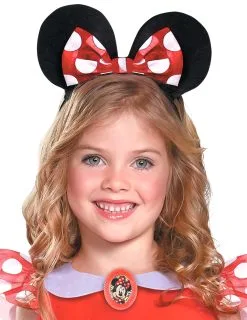 Klassiek Rood Kostuum Minnie™ Voor Meisjes -Cosplay Kostuums Winkel deguisement minnie mouse rouge classique fille 339958 3