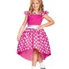 Klassiek Roze Kostuum Minnie™ Voor Meisjes -Cosplay Kostuums Winkel deguisement minnie rose classique fille 340726