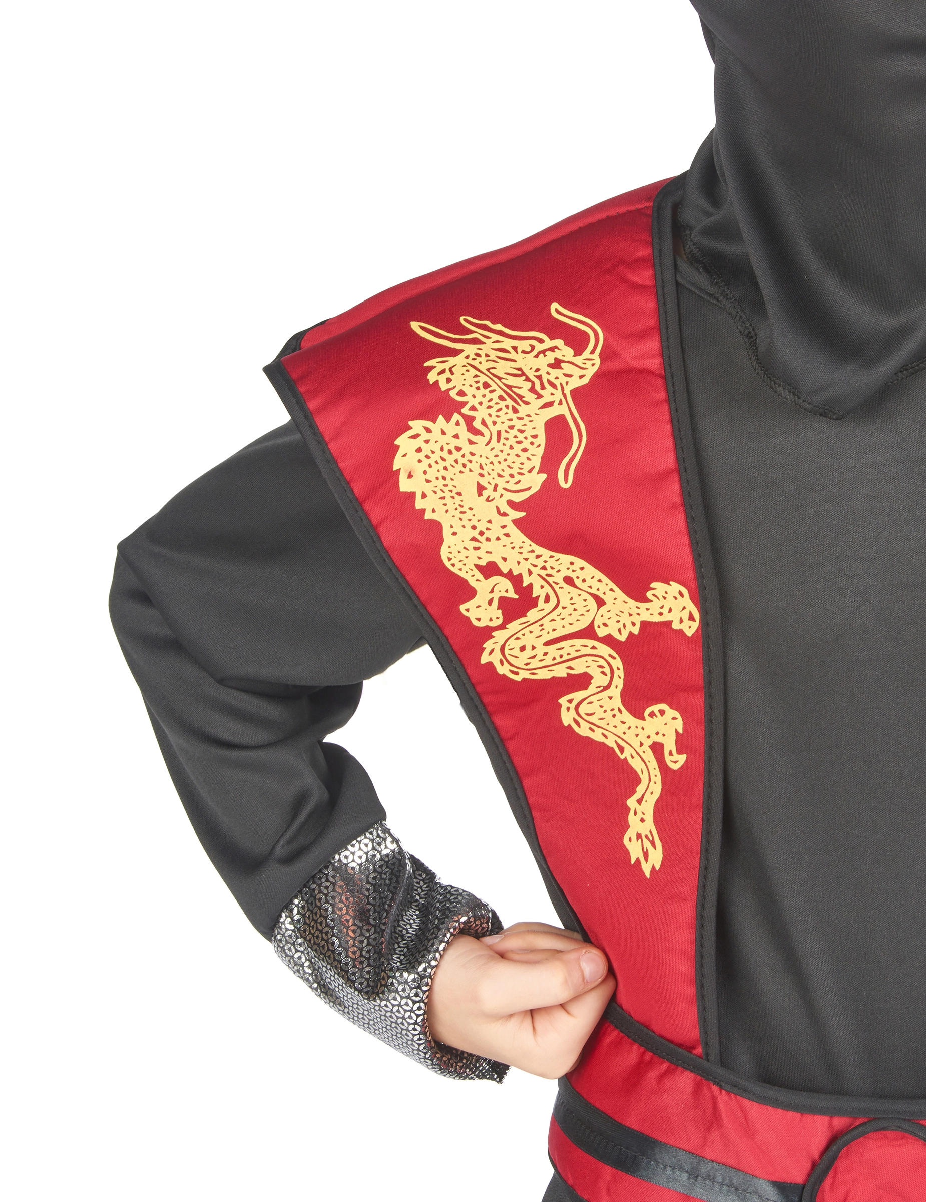 Gele En Rode Draak Ninja Outfit Voor Jongens 7 Gele En Rode Draak Ninja Outfit Voor Jongens - Afbeelding 5