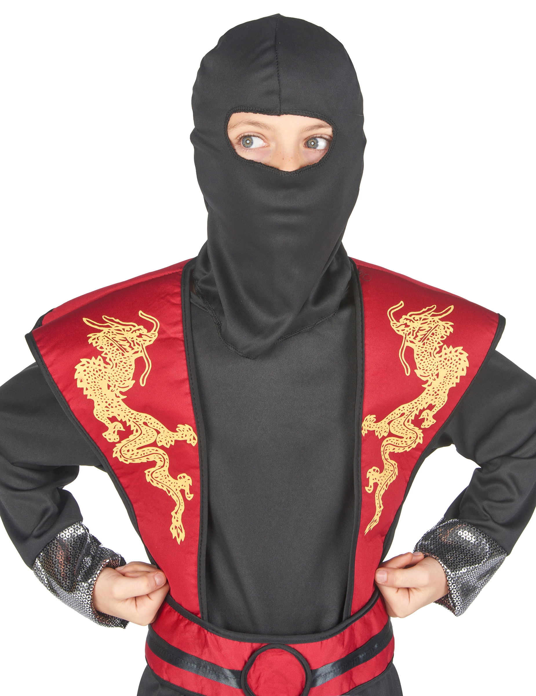Gele En Rode Draak Ninja Outfit Voor Jongens 8 Gele En Rode Draak Ninja Outfit Voor Jongens - Afbeelding 6